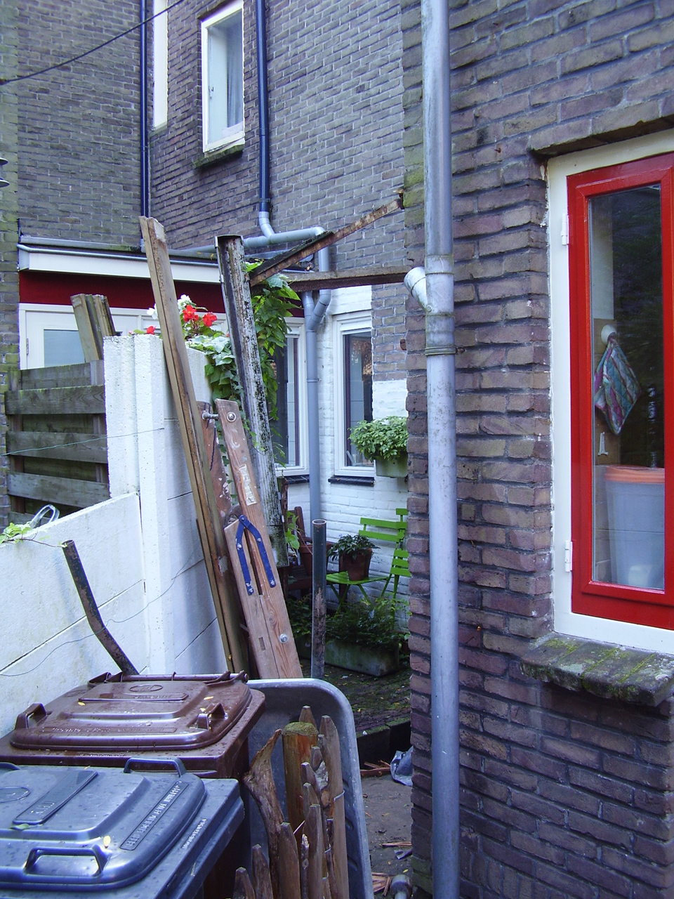 Keuken aanbouw in tuindorp